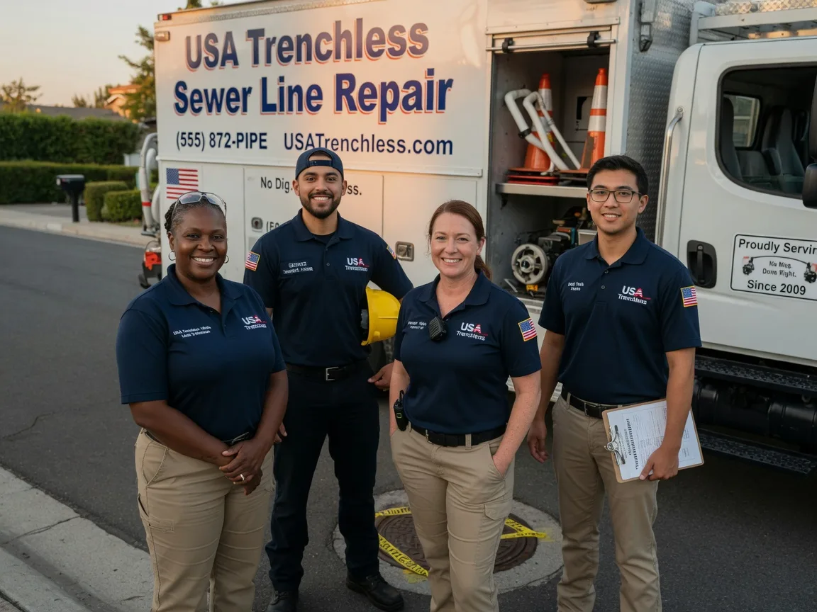 Sewer Line Repair company in Everetts, NC